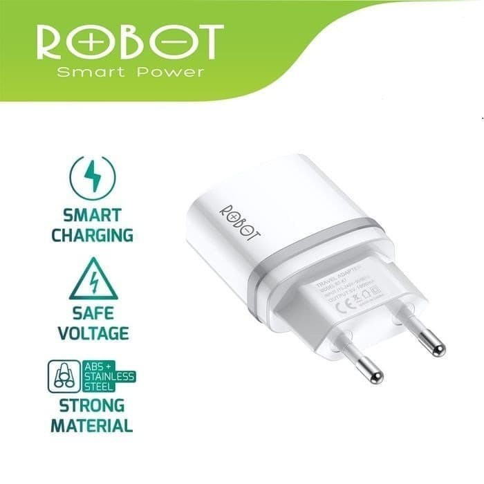 Jual Charger ROBOT RT-K7 Quick Charge 5V/1A With Micro USB Cable ...