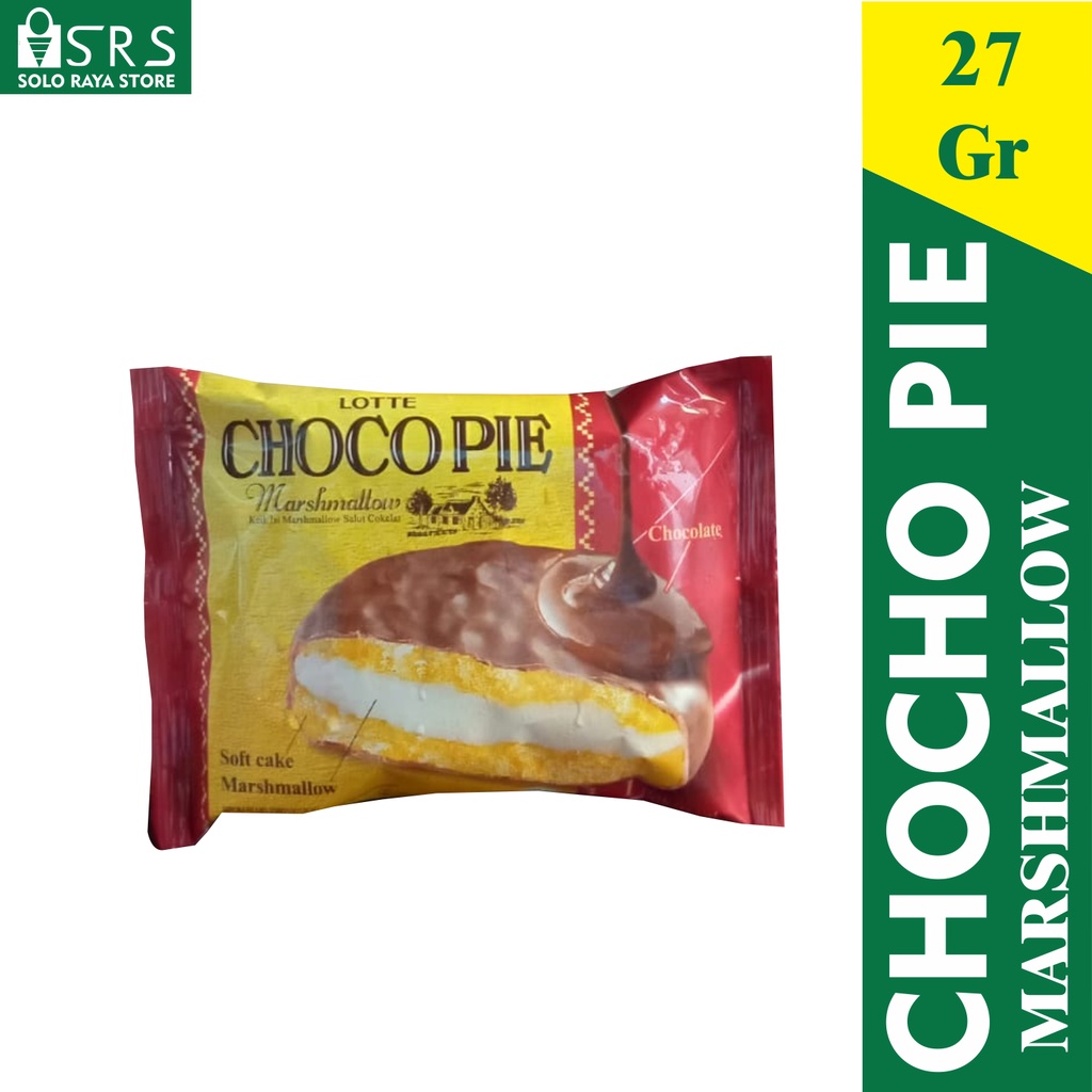 Jual choco pie/ LOTTE CHOCO PIE marshmallow 27 gr per bungkus | Shopee