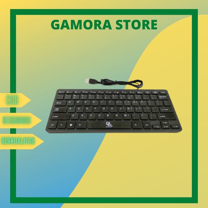 Jual Keyboard Mini Eksternal Laptop Wired External Digigear Usb Original Murah Shopee Indonesia 2821