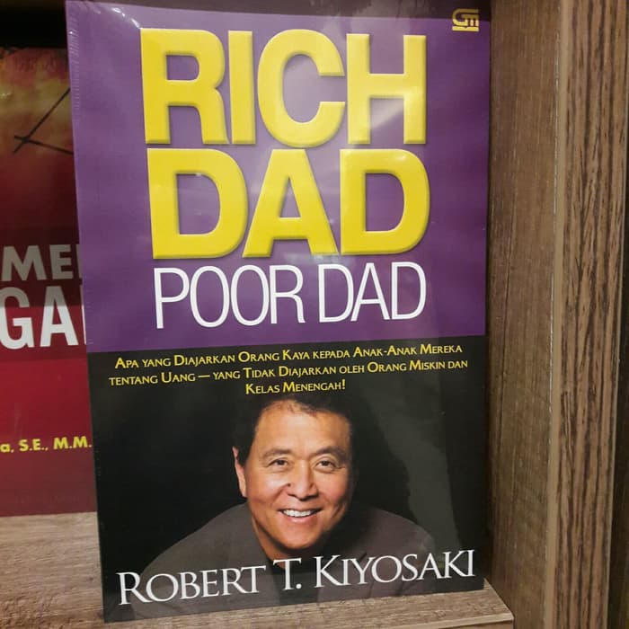 Jual Buku Rich Dad Poor Dad By Robert T Kiyosaki [novel Pesona