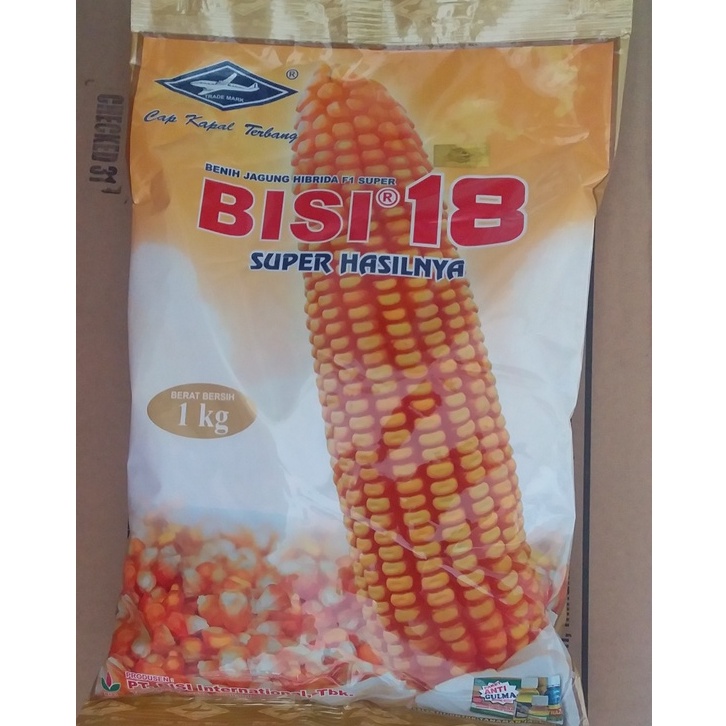 Jual Benih Jagung Hibrida Bisi 18 Kemasan 1kg Shopee Indonesia 7766