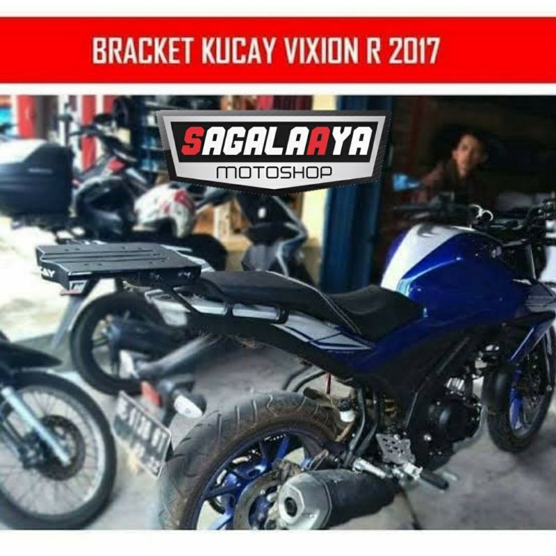 Jual bracket kucay geser all new vixion R braket box motor breket ...