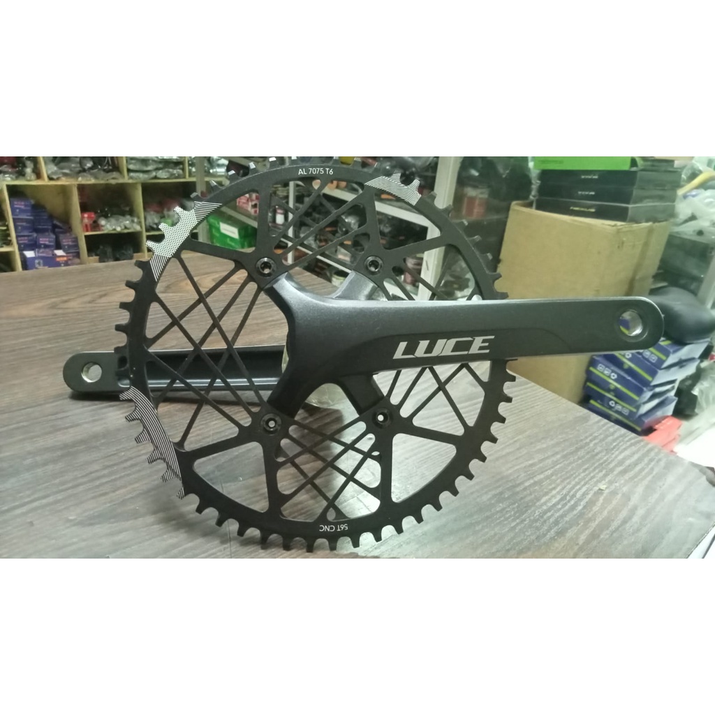 Jual Crankset LUCE 56 T Hollowtech | Shopee Indonesia