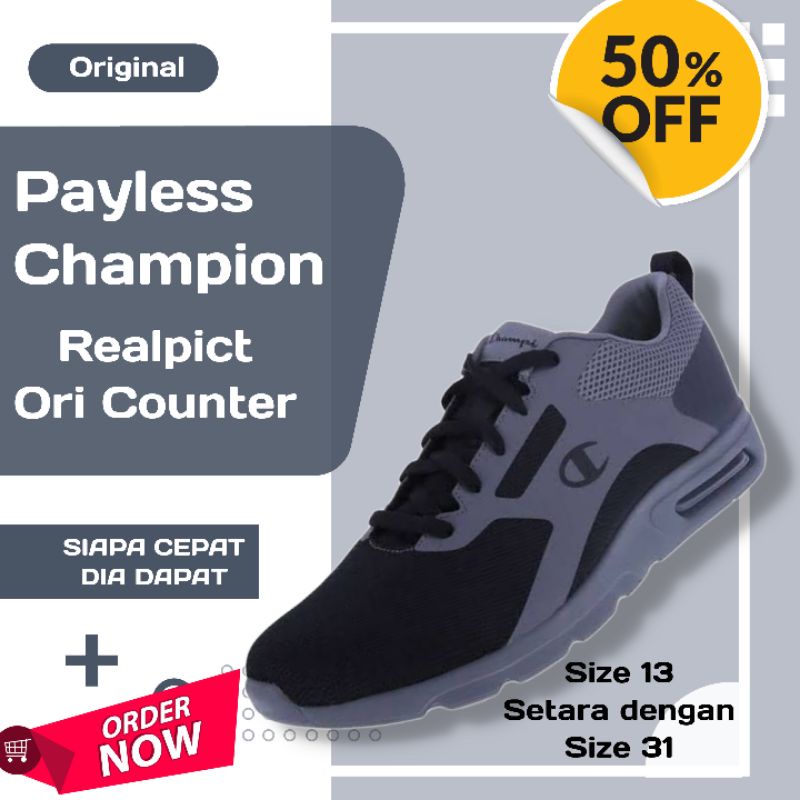 Champion deals payless shoes