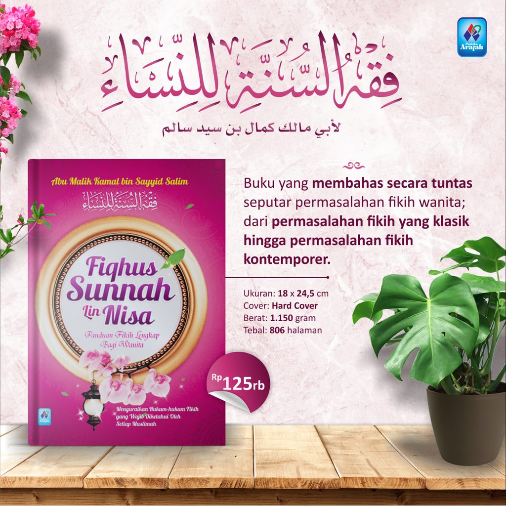 Jual Buku Fiqhus Sunnah Lin Nisa Buku Fiqih Wanita Shopee Indonesia