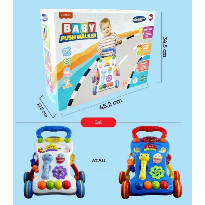 Baby walker best sale atau push walker