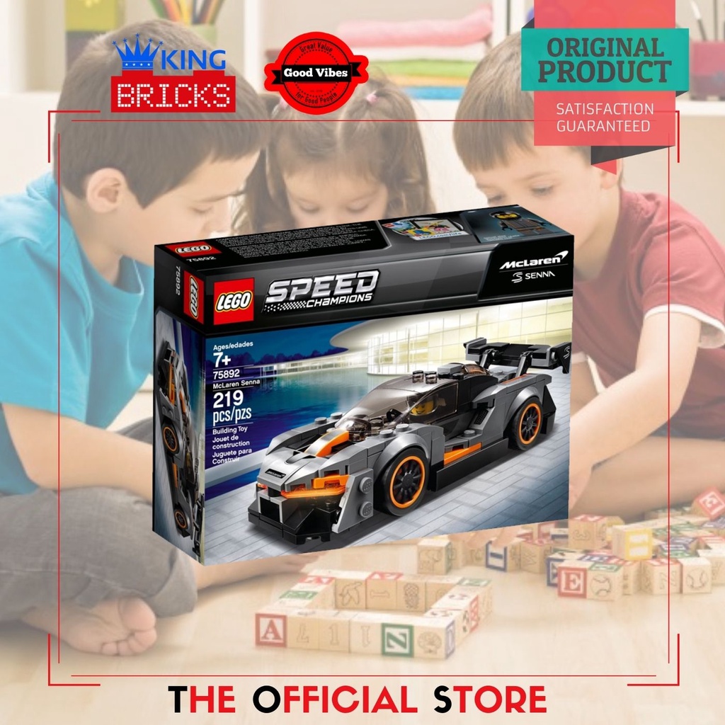 Lego Speed Champions 75892 McLaren Senna Multicolor