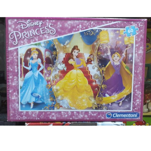 Jual Clementoni Puzzle Disney Princesses 60 pcs | Shopee Indonesia