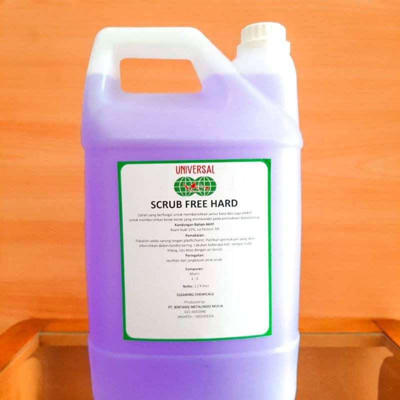 Jual Scrub Free Hard ( 4 Liter ) Shopee Indonesia