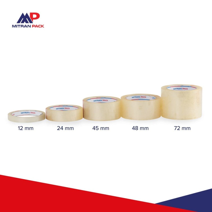 Jual Lakban Bening 90 meter / 100 yard FULL x 48mm Mitran Pack ...