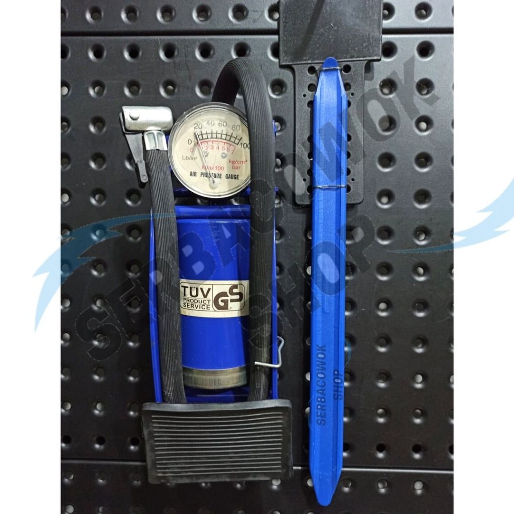 Jual Promo Paket Pompa Kaki Injak kenmaster 100 Psi + Alat Congkelan 12 ...