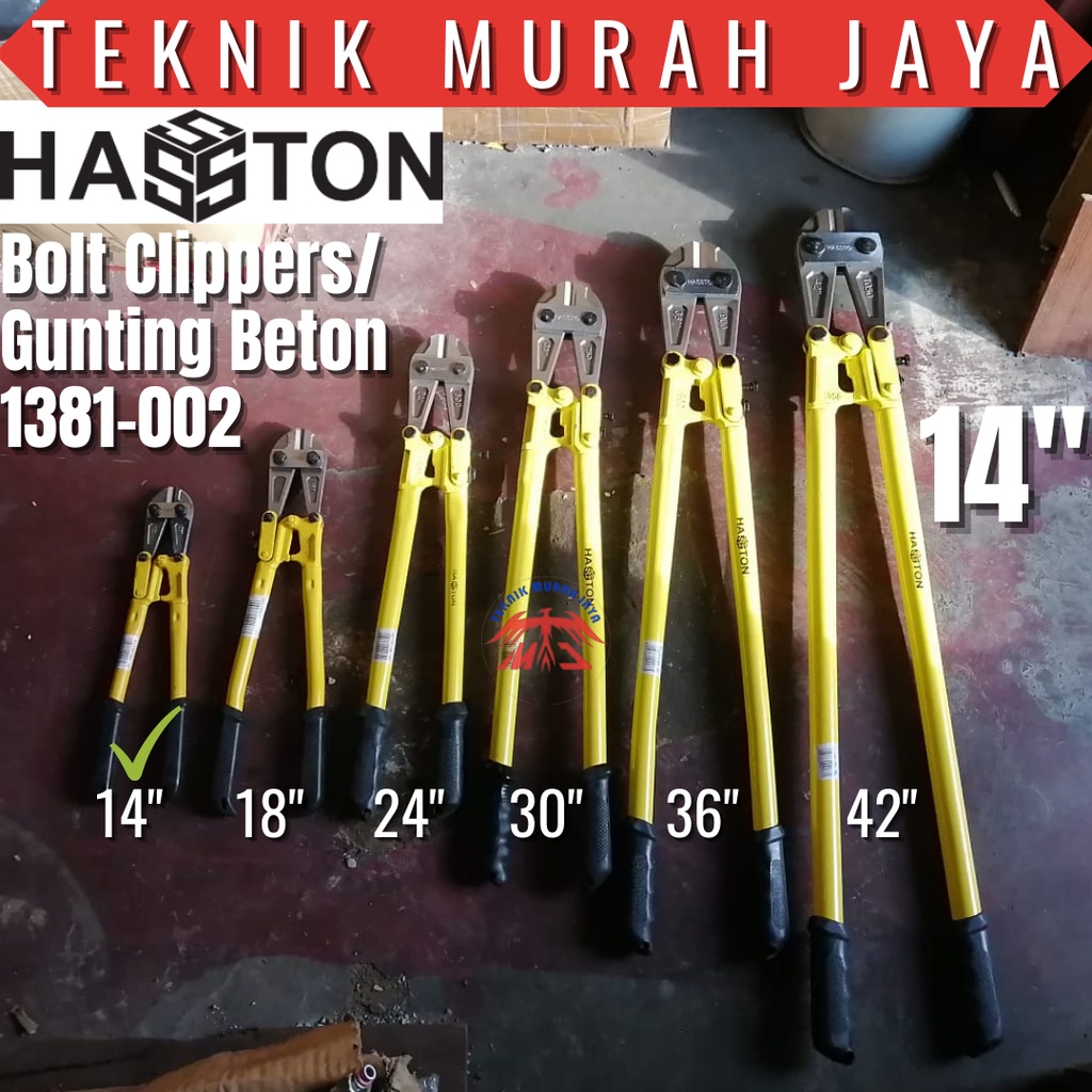 Jual Hasston Prohex Gunting Beton 14 Bolt Clipper 14 Inch 1381 002 Shopee Indonesia 