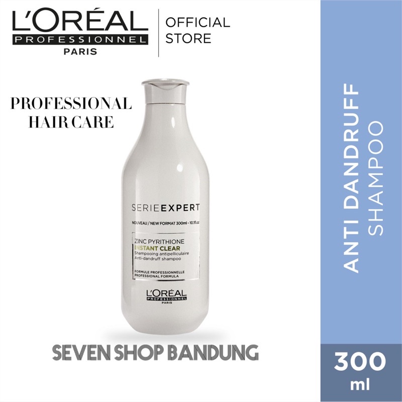 Jual Shampoo Anti Ketombe Loreal Profesionel Instant Clear 300 mL/ Anti Dandruff Shopee Indonesia