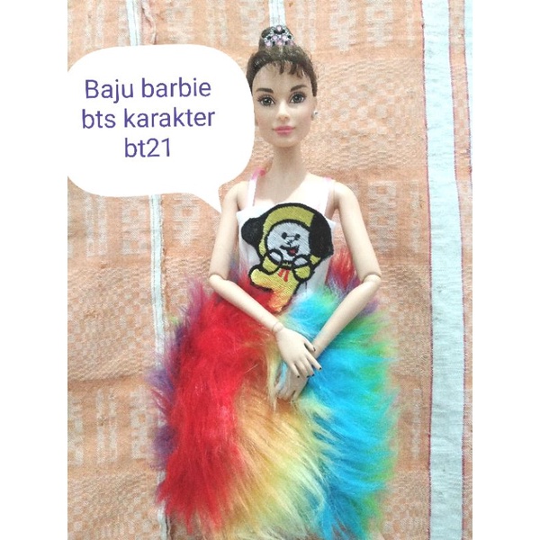 Jual Baju Barbie/baju Boneka Barbie/gaun Pesta Barbie/barbie Mattel ...