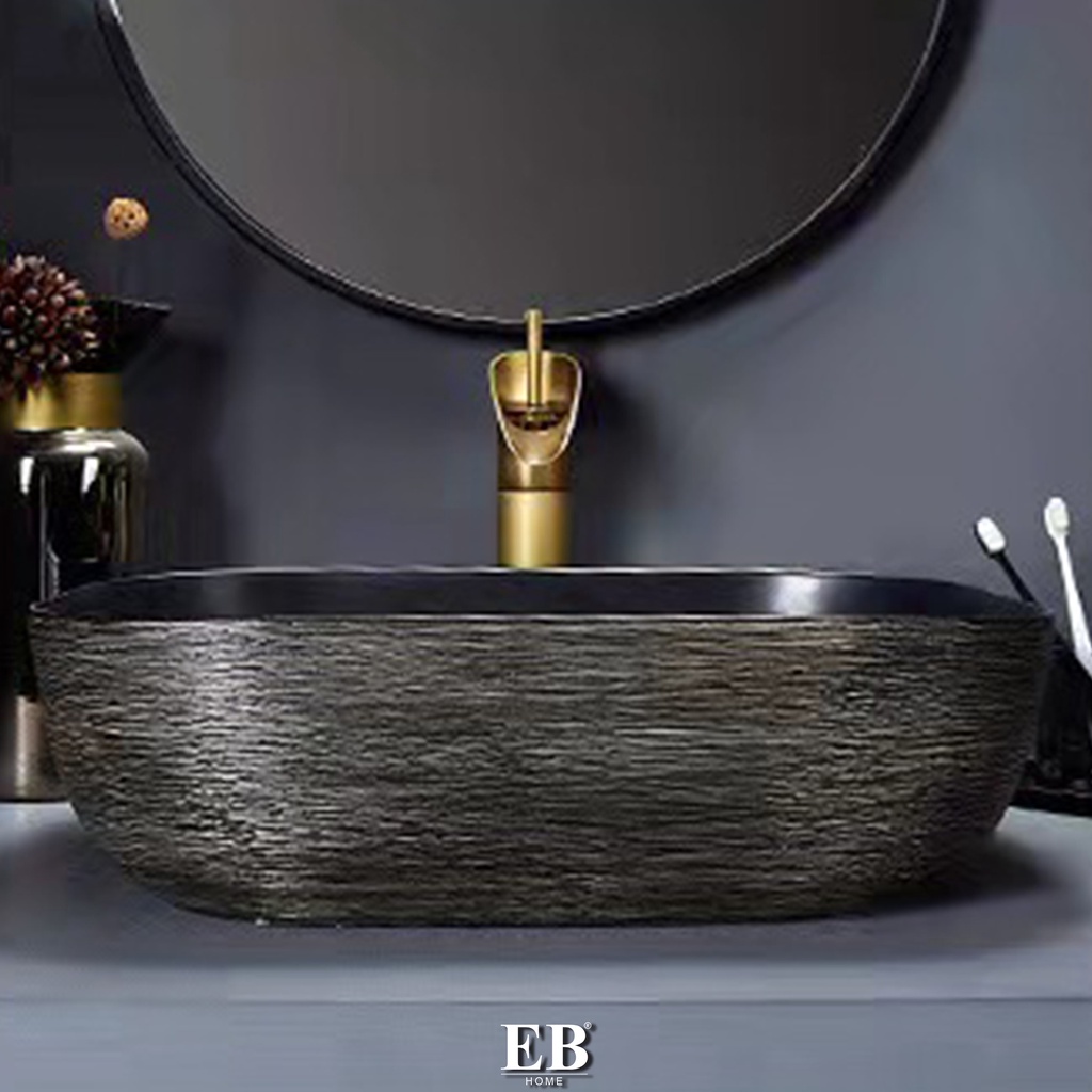 Jual Wastafel Cuci Tangan Keramik / Ceramic Hand Wash Basin EB Home 414 ...