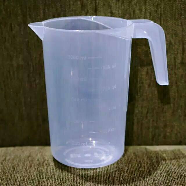 Jual Gelas Ukur 1000 Ml Takar Plastik Nutrisi Measuring Cup 1 Liter Shopee Indonesia 5339