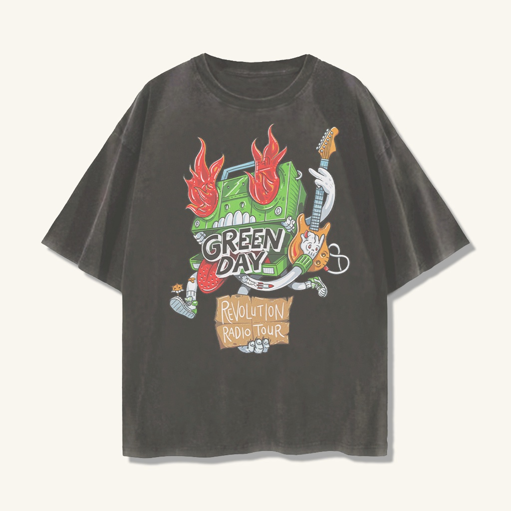 Shirts | Green Day Revolution Radio Album Tshirt We Are Revolution Radio Boombox On Fire 64855e1356b2f82d7b873b8a