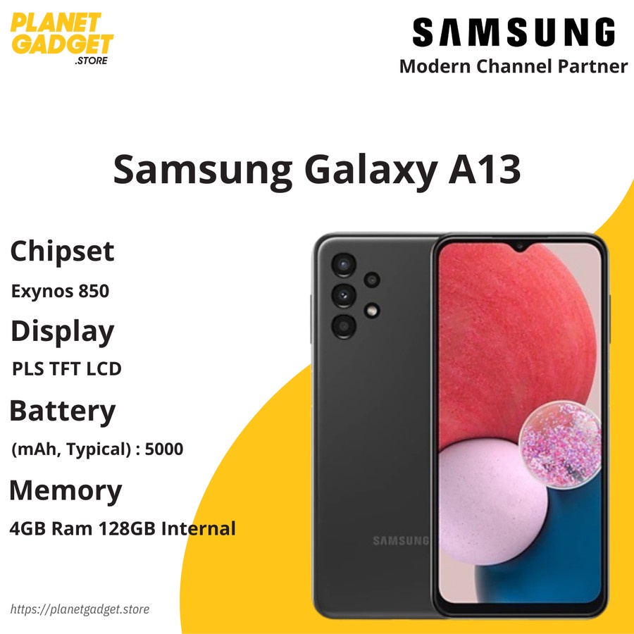 Jual Samsung Galaxy A13 4/128GB [Garansi Resmi Samsung] | Shopee Indonesia