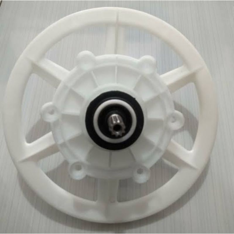 Jual SATU SET GEAR BOX AS + PULLY MESIN CUCI AKARI 2 TABUNG Shopee
