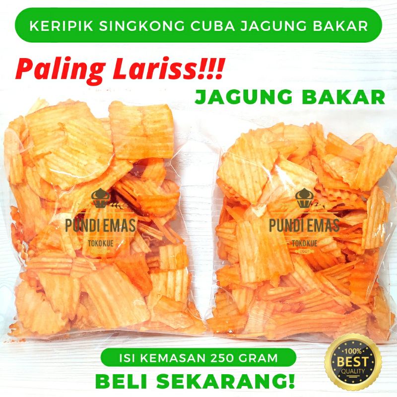 Jual Chuba Balado 250gr Keripik Singkong Balado Tes Keju Balado