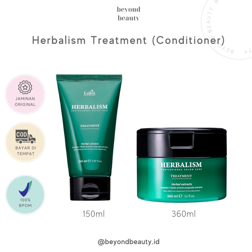 Jual Lador Herbalism Treatment 150ml / 360ml / Kondisioner Perawatan ...