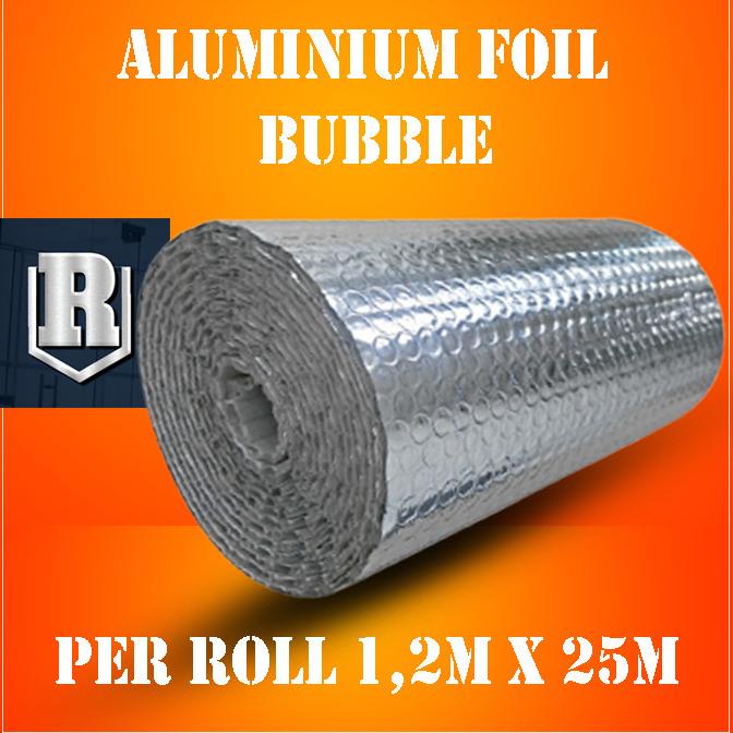 Jual ALUMINIUM FOIL BUBBLE INSULASI ATAP PEREDAM PANAS ATAP PER ROL ...