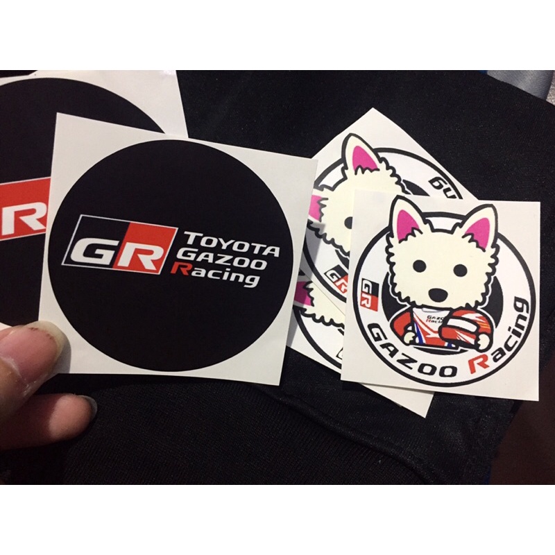 Jual sticker JDM Toyota GR gazoo racing Shopee Indonesia