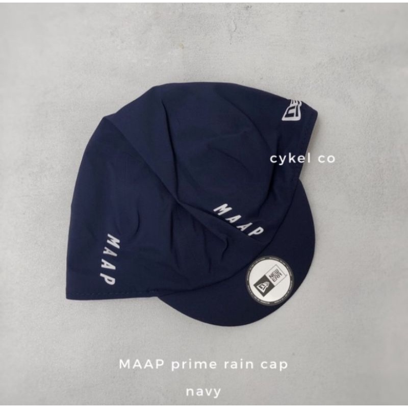 Jual MAAP prime new era rain navy brick black cycling cap