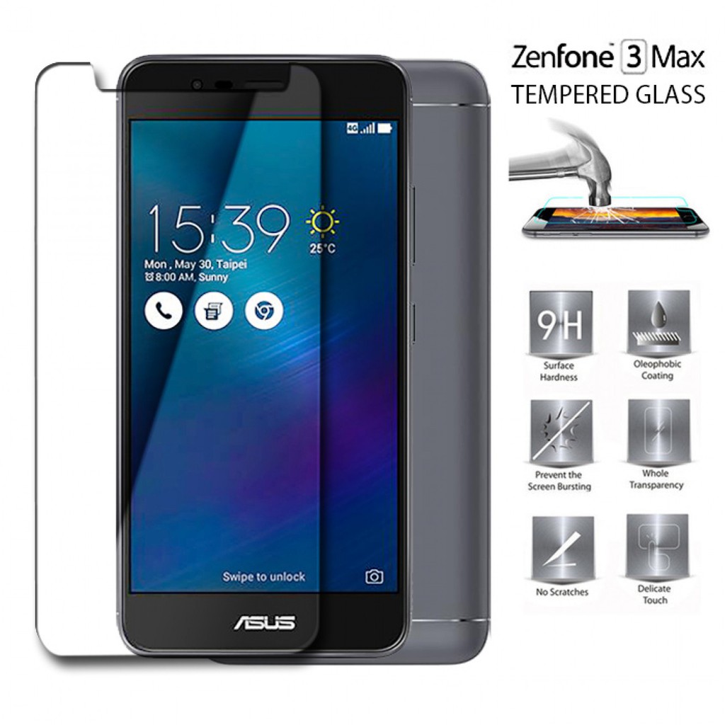 E-Hamii Screen Protector compatible with Zenfone 3 MAX 5.5 ZC553KL