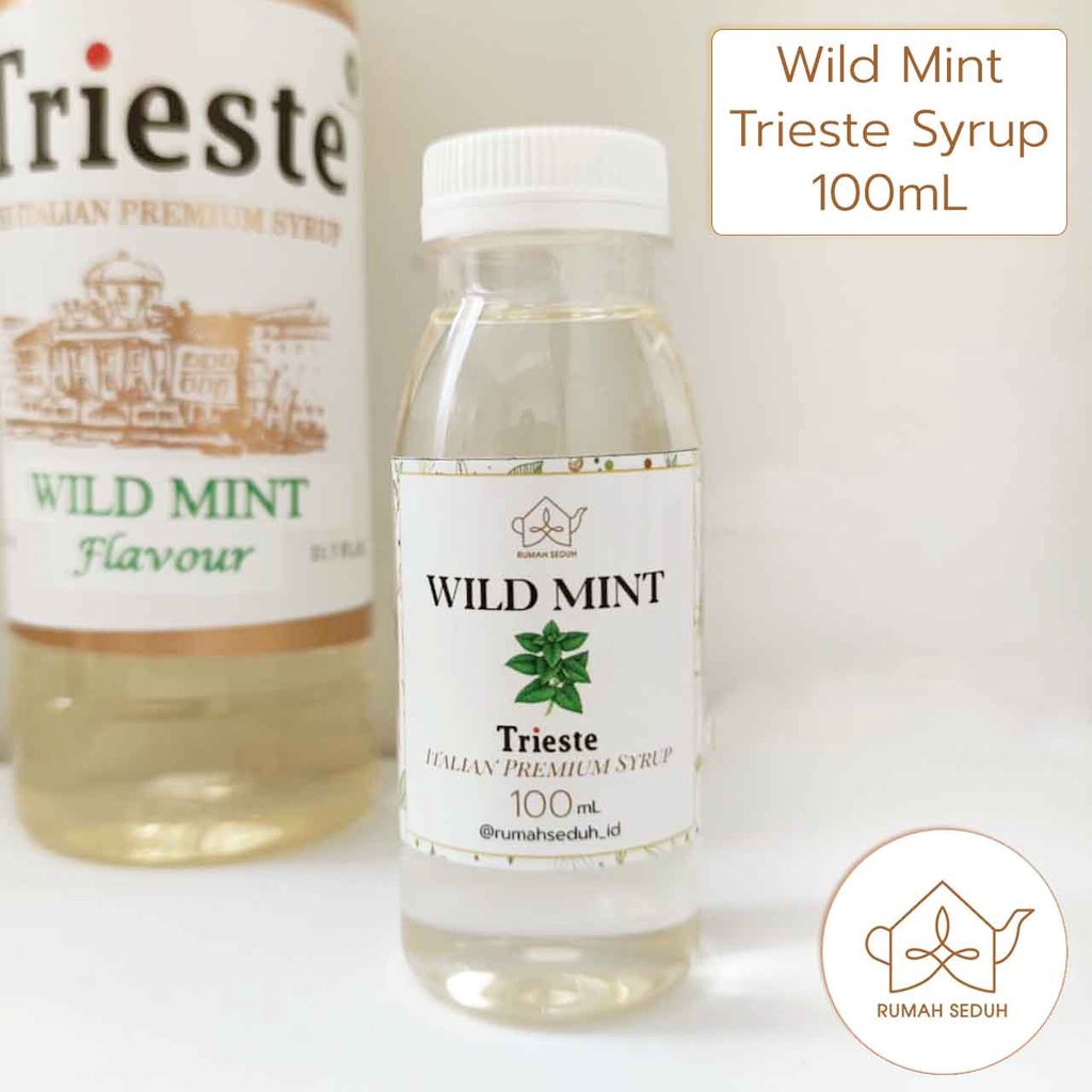 Jual 100mL Wild Mint Syrup Trieste - Trieste Rasa Mint tunggal - Sirop ...