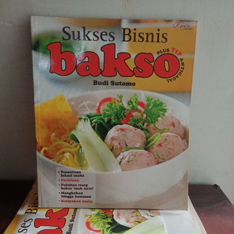 Jual Buku Bisnis. Sukses Bisnis Bakso | Shopee Indonesia