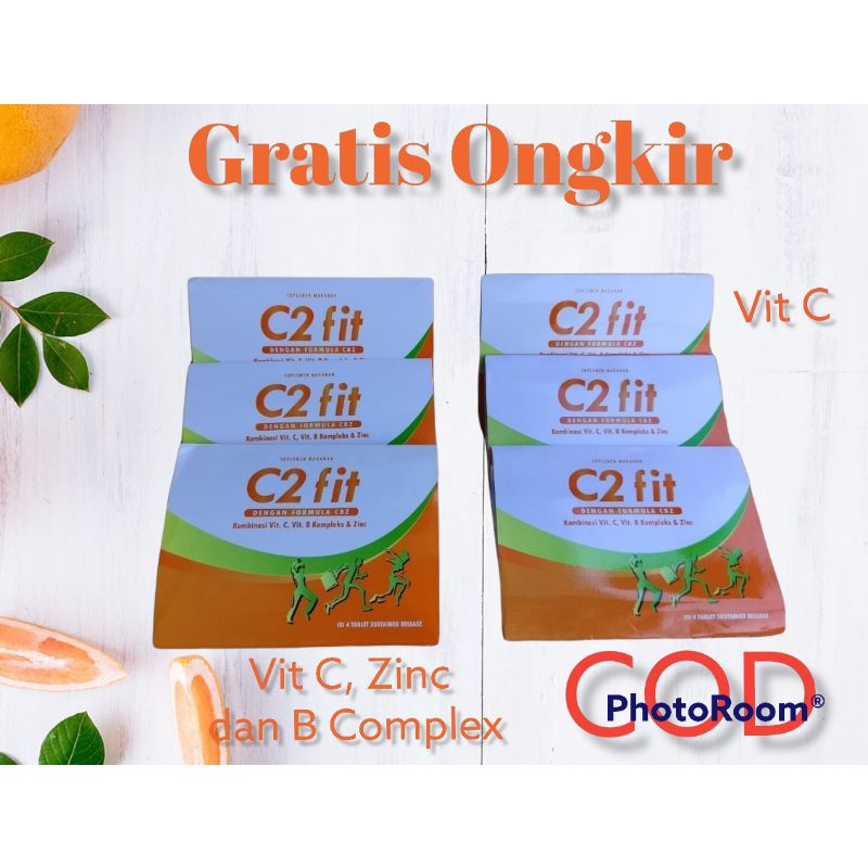 Jual C2 FIT, 1 STRIP, vitamin daya tahan tubuh, B COMPLEX DAN ZINC