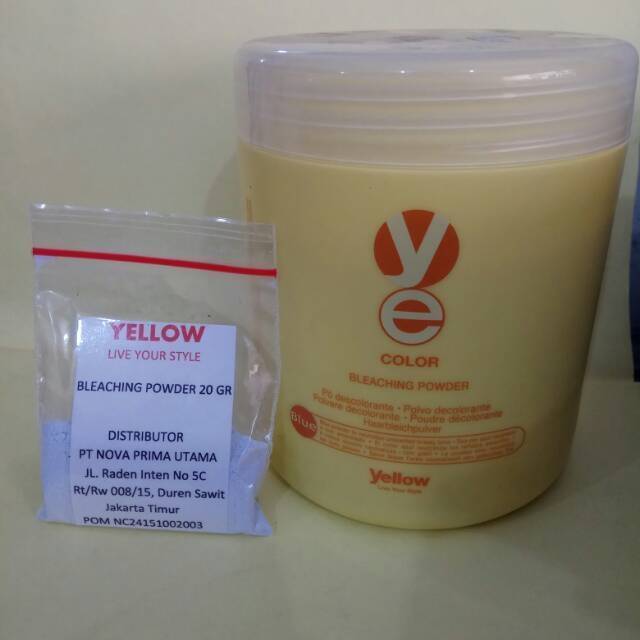 Jual YELLOW BLEACHING POWDER Shopee Indonesia