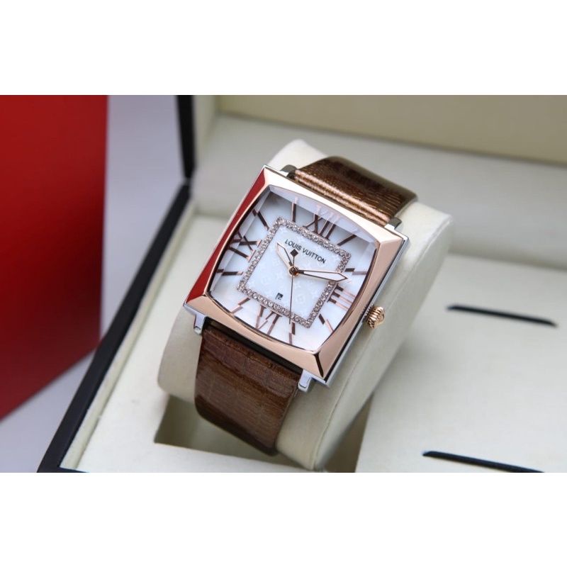 Jam Tangan Wanita / Jam Tangan Cewek Bulat Leivin Fashion Watch LV A3365