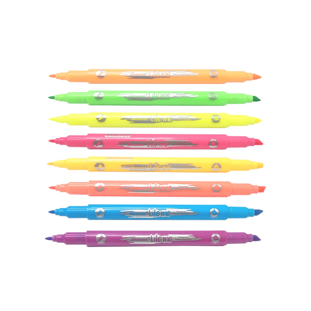 Standard - Lite Me Dualtip  ( Highlighter / Text Marker / Penanda Warna ) (2)