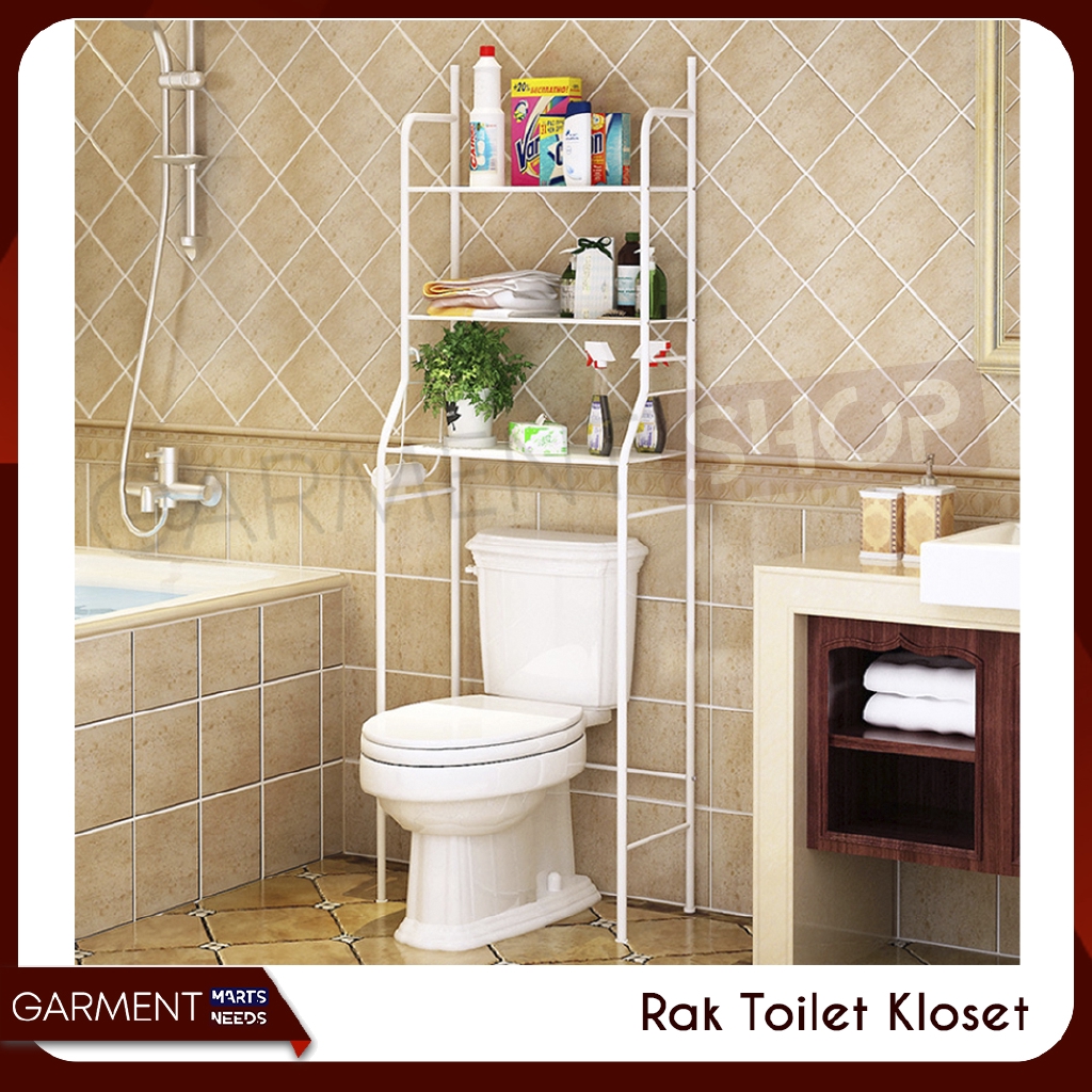 Jual Rak Toilet Kloset Kamar Mandi WC Susun Shopee Indonesia