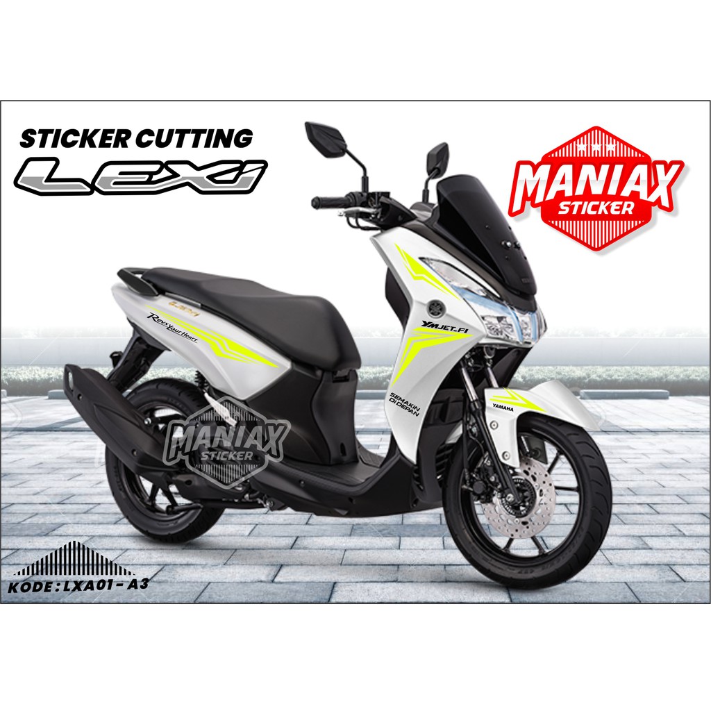 Jual Striping LEXI Stiker Cutting LEXI - Lis Cutting Yamaha Lexi ...