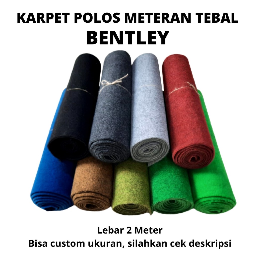 Jual Karpet Bludru BENTLEY Bulu Tebal, Per 10 cm x 2 mtr, Karpet Lantai