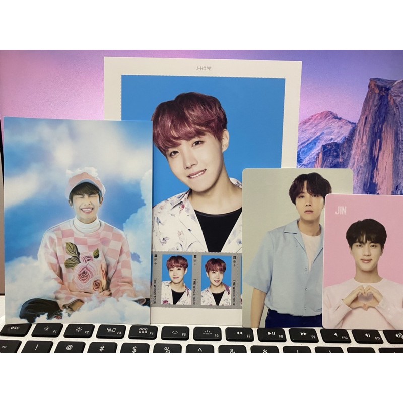 Jual Photocard Bts Rm Jin Jhope [official Pc] Wings Tour Love Yourself