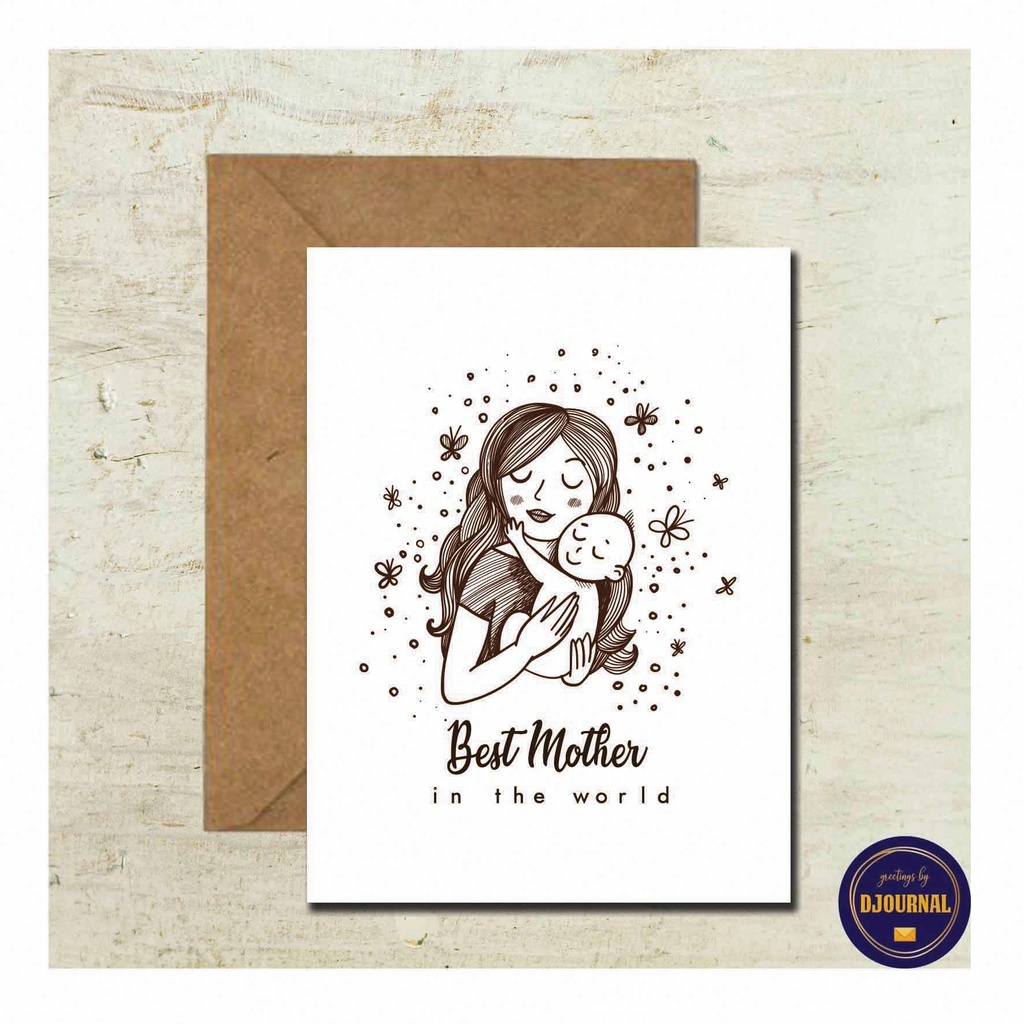 Jual Kartu Ucapan Hari Ibu Mother S Day Greeting Card Me And My Mom Shopee Indonesia