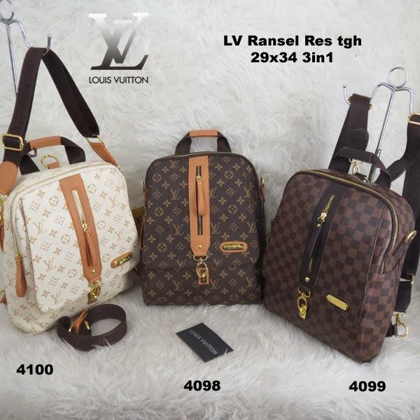 Jual tas ransel LV backpack wanita di lapak Mega Watch Store