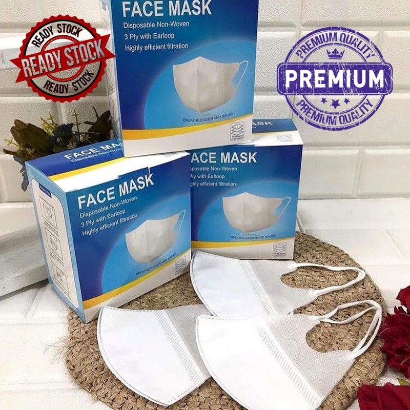 Jual MASKER DUCKBILL 3PLY 50 PCS (1 BOX) | Shopee Indonesia