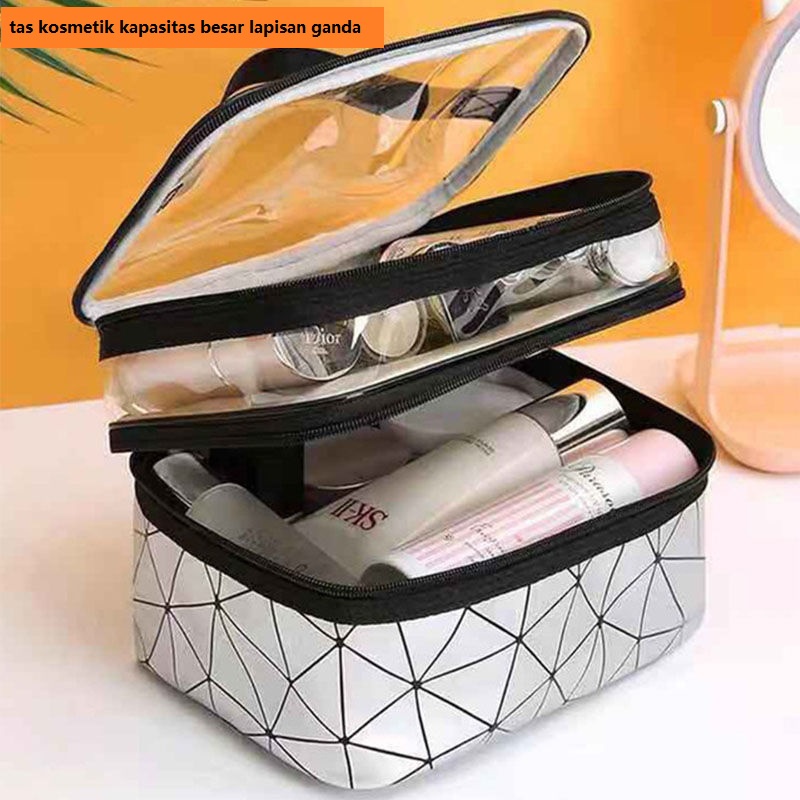 Jual Pouch make up/ Cosmetic Bag Organizer /Tas make up Tas Kosmetik/Tas Kosmetik Travel