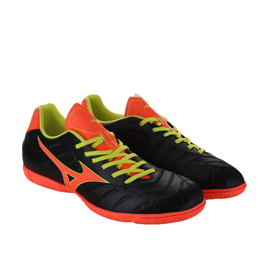 Jual Sepatu Futsal Mizuno Rebula V3 in Black Shopee Indonesia