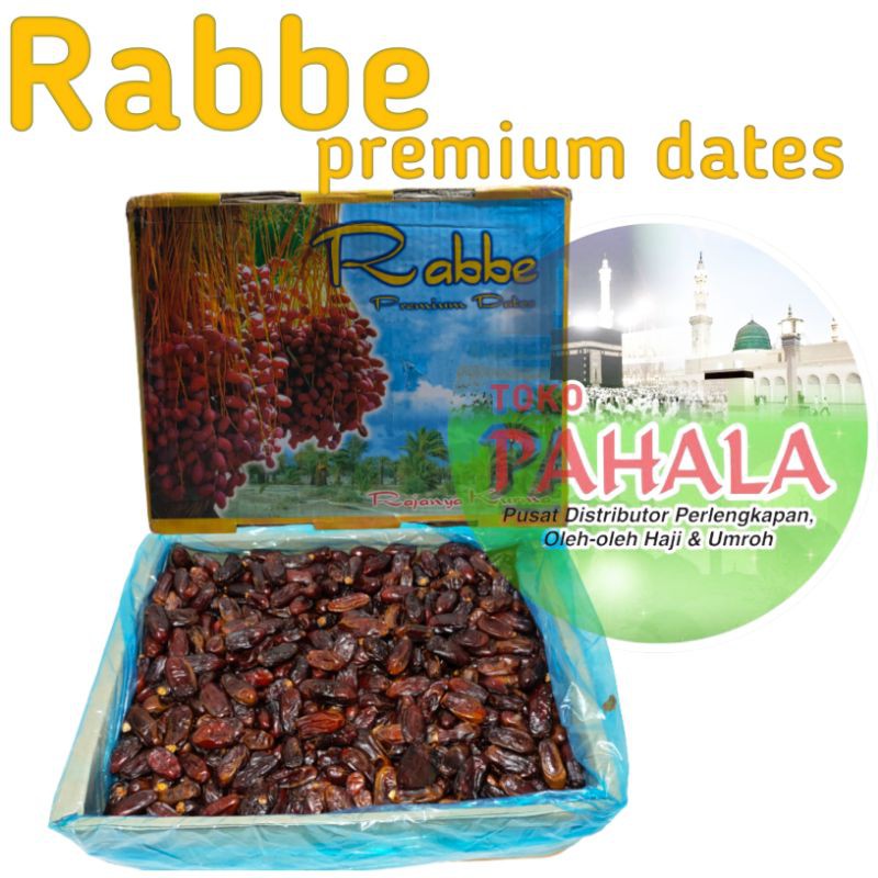 Jual KURMA MADINAH RABBE KEMASAN 1 KG | Shopee Indonesia