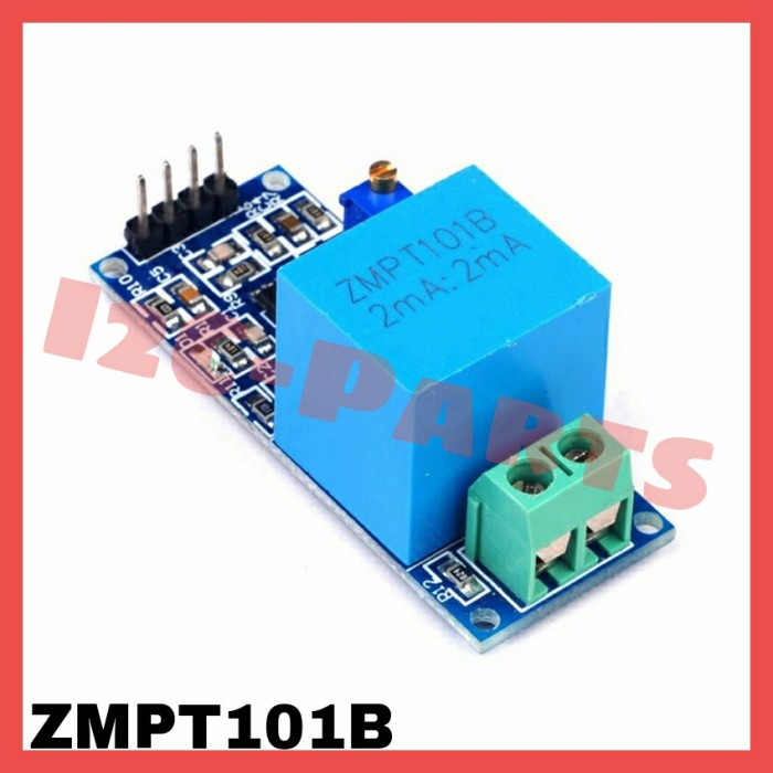 Jual ZMPT101B Single Phase AC Voltage Sensor Tegangan Listrik 220V