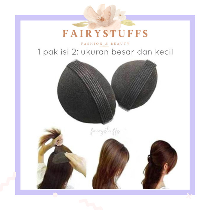 Jual Sumpelan Rambut Konde Styling Bun Hair Donat Donut Tuck Updo ...