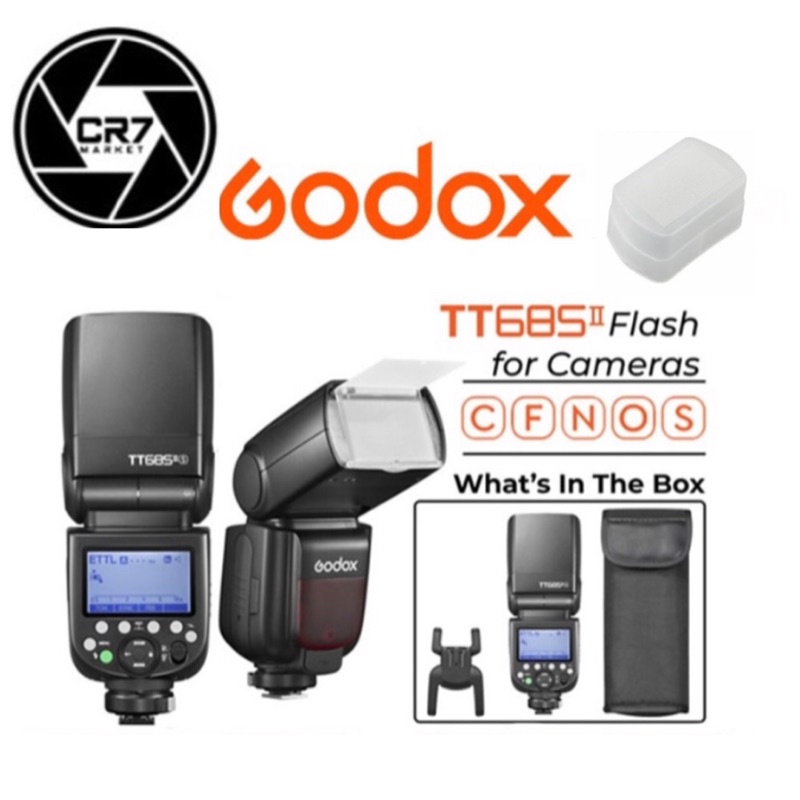 Jual Godox TT685 II For Canon Nikon Fuji Sony /Flash Godox TT685II ...