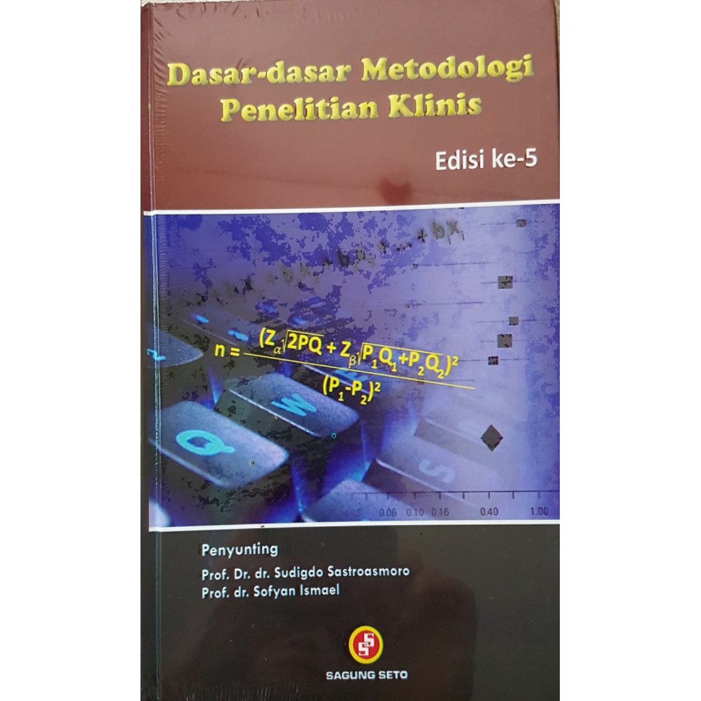 Jual Buku Kedokteran [ORIGINAL] Dasar-Dasar Metodologi Penelitian ...