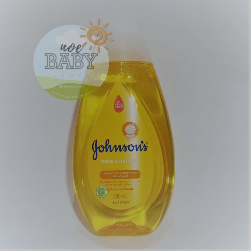Jual Johnsons Baby Shampoo Gold 200ml Shopee Indonesia